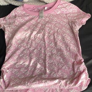 Guess Kids Light Pink Graphic Tee